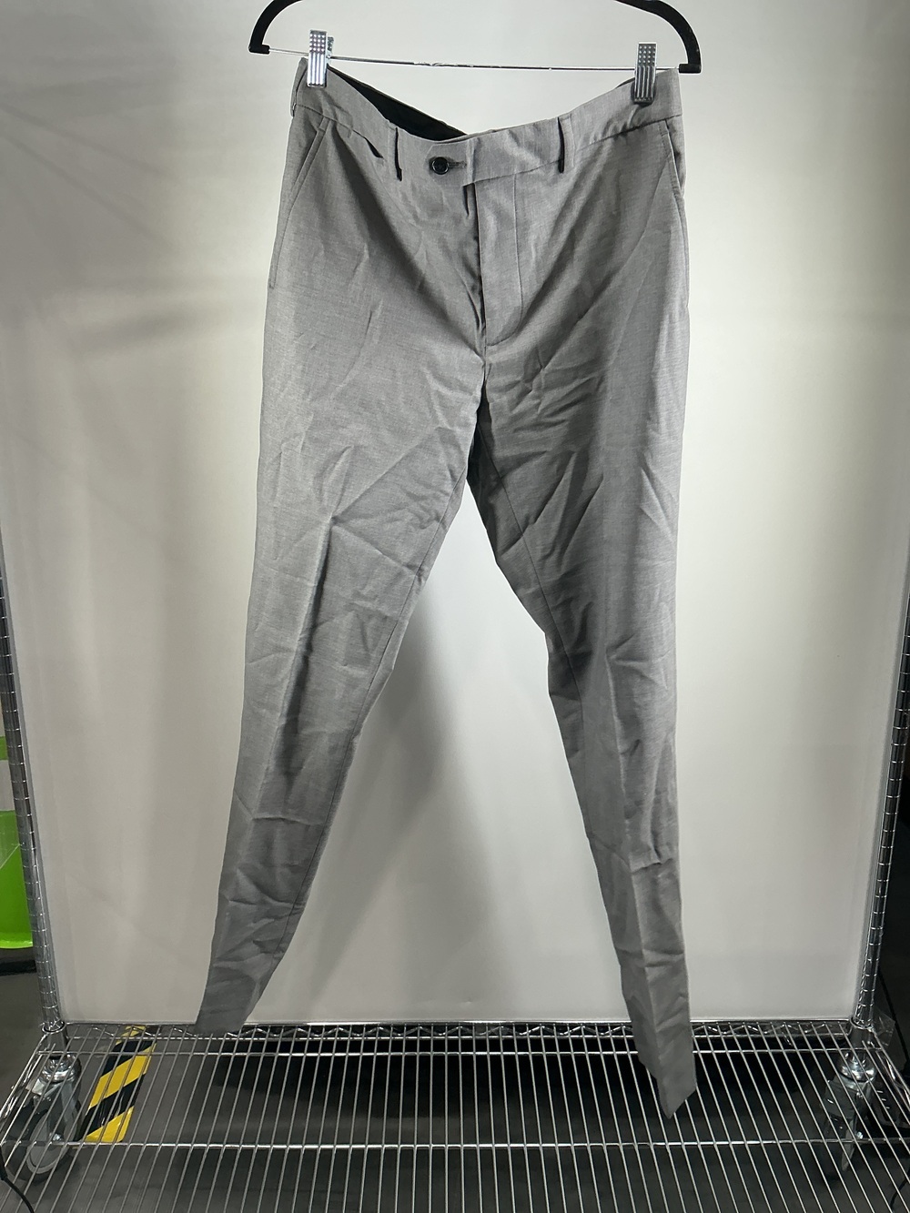 Stretch Wool Dress Pants - Slim Fit